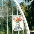 thumbnail image 5 of Metal Tin Sign Garden Signs Vintage Flower Signs Funny Fresh Flowers Sign Decorative Signs And Plaques For Kitchen Enjoy The Little Things Sign Farmhouse 8x12 Inch, 5 of 12