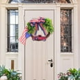 thumbnail image 7 of Inevnen 4th of July Patriotic Wreaths for Front Door, Handcrafted American Flag Wreath for Memorial, 7 of 7