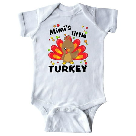 

Inktastic Mimi s Little Turkey Gift Baby Boy or Baby Girl Bodysuit