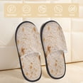 thumbnail image 2 of Fotbe Tortilla Pantuflas Peludas para Mujer con Estampado, Zapatillas de Peluche, Zapatos de Invierno para Casa, Uso Interior y Exterior-Large, 2 of 8