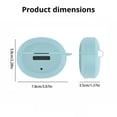 thumbnail image 4 of Silicone Protective Case For OnePlus Buds 4 Wireless Earbuds Dustproof Scratch Resistant Cover With Skin Like Coating, 4 of 8