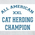 thumbnail image 3 of CafePress - AA Cat Herding Champion Ash Grey T Shirt - Light T-Shirt - CP, 3 of 4