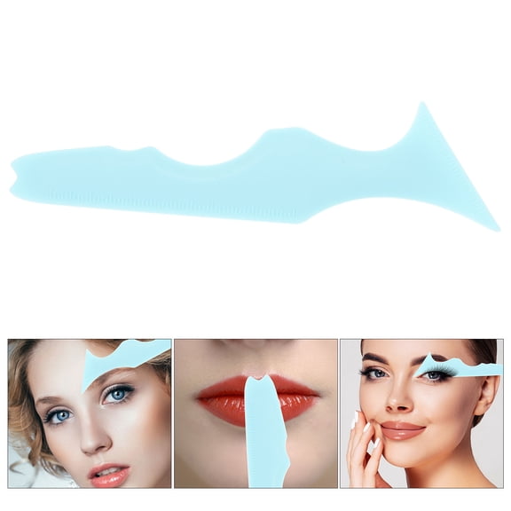 LULULION Eyeliner Aid For Beginners Multifunctional Makeup Tool Silicone Eye Makeup Positioning Blue 1Pack