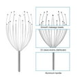 thumbnail image 3 of tooloflife 20 Claw Head Massager Scalp Head Body Relaxing Muscle Tension and Fatigue Silver, 3 of 7