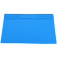 thumbnail image 3 of Alfombrilla de soldadura herramientas de reparación antiestáticas resistentes al calor de silicona para mantenimiento de teléfonos de computadora con almohadilla 350x250x4mm, 3 of 8