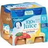 Gerber Juice-apple/banana/strawberry 4pk