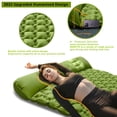 thumbnail image 2 of Annvchi Camping Sleeping Pad, Ultralight Self Inflating Camping Pad，with Pillow Built，for Camping, 2 of 6