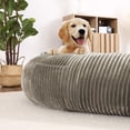 thumbnail image 6 of Aoile Human Dog Bed, 71"x 48"x 14" Human Size Giant Dog Bed with Storage Pocket, Removable Cover, Washable,Coffee, 6 of 8
