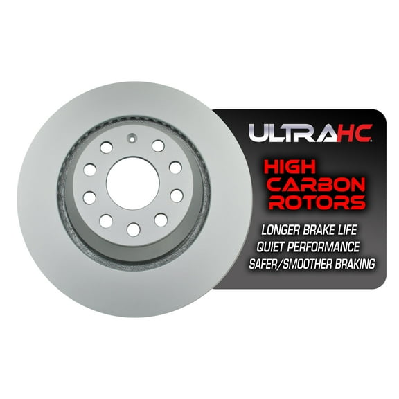 UltraHC Coated High Carbon Brake Rotor, Rear UR001454, Volkswagen Atlas 2020-2018