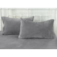 thumbnail image 6 of Great Bay Home Extra Soft Cozy Velvet Plush Sheet Set. Deluxe Bed Sheets with Deep Pockets. Velvet Luxe Collection, 6 of 7