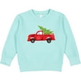 thumbnail image 2 of Inktastic Christmas Vintage Truck with Christmas Tree Toddler Sweatshirt, 2 of 4