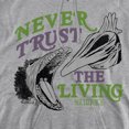thumbnail image 2 of Beetlejuice Never Trust Unisex Adult Pull-Over Hoodie,Athletic Heather, 3X-Large, 2 of 6