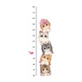 thumbnail image 4 of Luzkey 3xCats Mesure Hauteur Graphique Vinyle Sticker Sticker Enfant Bébé 3 Pcs, 4 of 8