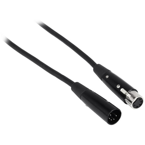 Rockville RDX5M25 25' 5-Pin Male-Female DMX Lighting Cable 100% OFC Copper