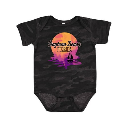 

Inktastic Daytona Beach Florida Sunset Girls Baby Bodysuit