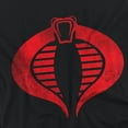 thumbnail image 2 of G.I. Joe Cobra Logo Women's Crop Top T-Shirt, Black, Medium, 2 of 4