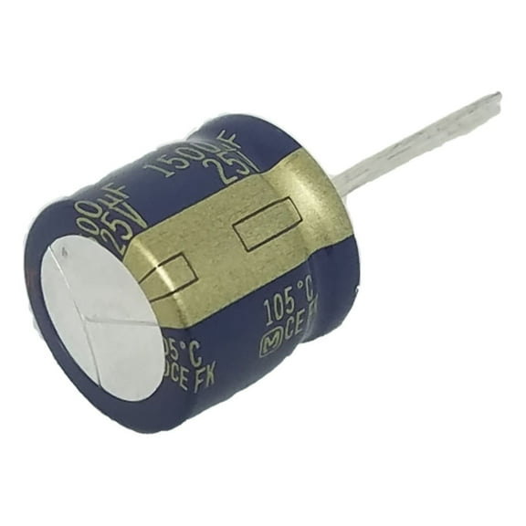 Pack of 3 EEU-FK1E152S Aluminum Electrolytic Capacitors Leaded Al Lytic Cap, Radial FK Series, 105C