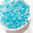 thumbnail image 3 of 100Pcs Glass Marbles Bulk,Happon Blue Marbles for Running Game,Decorative Glass Stones for Vases Table Centerpiece Wedding Bridal Decorations, 3 of 6