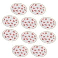 thumbnail image 4 of Juegos De Vajilla, 10 Piezas Vajilla Desechable De Papel Con Patrón De Fresa Para Fiestas De Cumpleaños, Playa Y Verano, 4 of 7