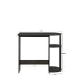 Mainstays Computer Desk with Side Storage, Espresso