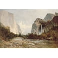 thumbnail image 1 of Thomas Hill Yosemite Bridal Veil Falls - CANVAS OR PRINT WALL ART, 1 of 1