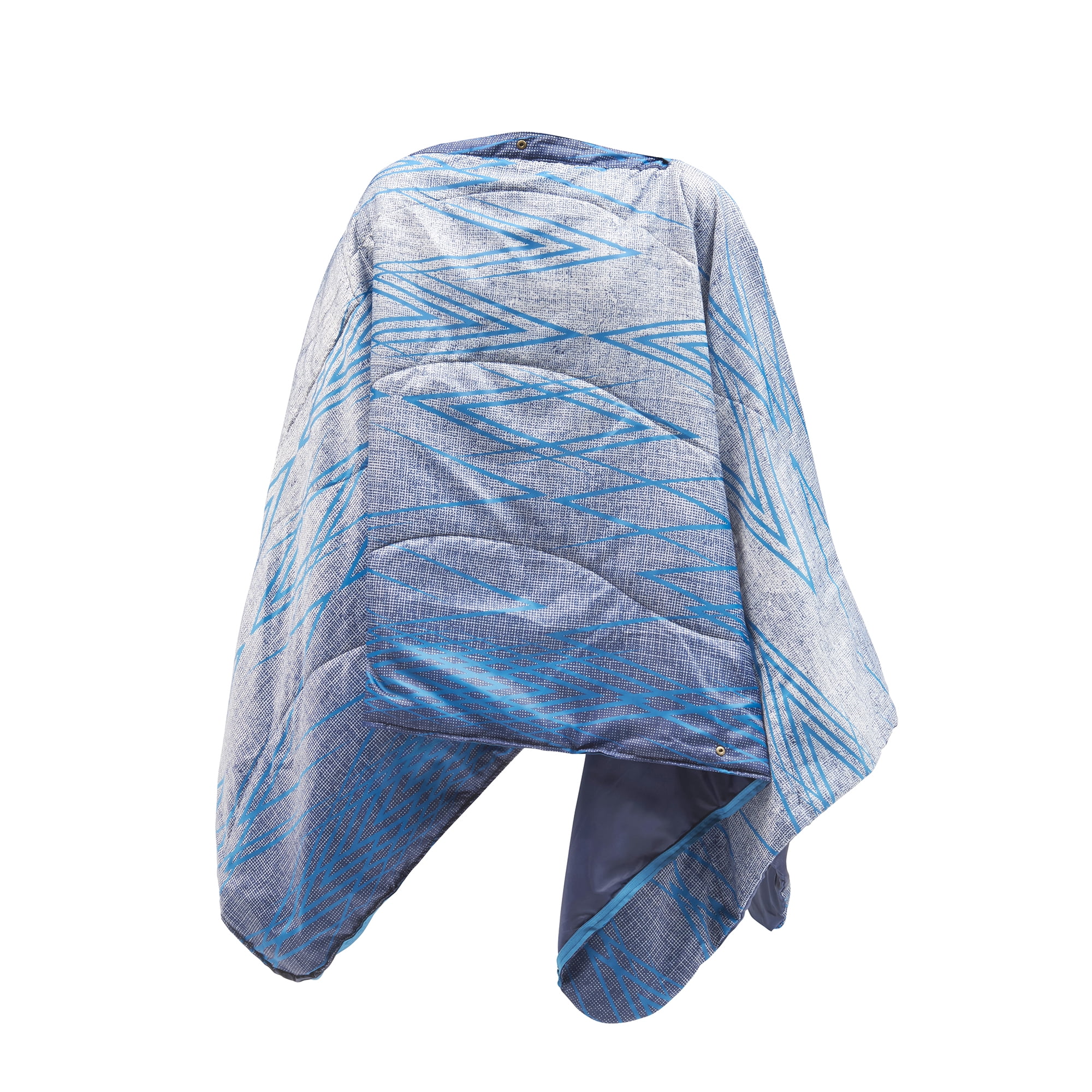 Wenzel Everett All-in-One Adult  Poncho, Blue, 60' x 78'