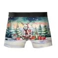 thumbnail image 2 of Merry Christmas Santa Reindeer Antlers Havanese Sleigh Xmas Winter Holiday All Over Print Boxer Briefs Underwear for Men Dad Havanese Dog Lover Gifts Idea - 00023, 2 of 6