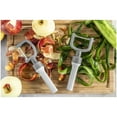 thumbnail image 3 of ZWILLING Z-Cut 2-In-1 Peeler, Grey, 3 of 7
