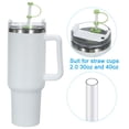 thumbnail image 6 of Uxcell Silicone Spill Stopper Accessories for Straw Cup 2.0 40oz/ 30oz, Green Set of 6, 6 of 6
