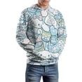 thumbnail image 6 of Cinnamoroll Hoodie 3D Print Pullover Hooded Long Sleeve Sweatshirts Tops Blouse with Pocket for Mens Womens, 6 of 8