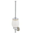thumbnail image 5 of Copper Ceramic Bathroom Toilet Brush Holder Toilet Cleaning Brush, 5 of 8