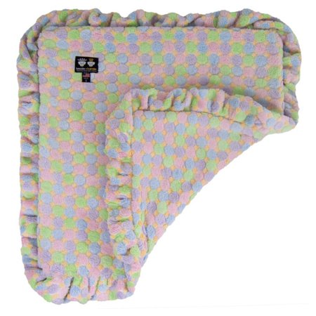 Bessie and Barnie Ice Cream Reversible Pet Blanket
