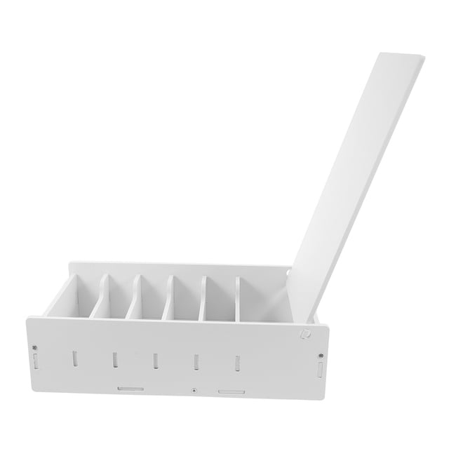 SHOWERORO 1ensemble Plateau Rectangulaire Blanc pour Insert de Caisse Verrouillable Gestion de Caisse