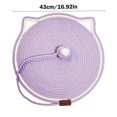 thumbnail image 2 of Yonrjhukm Woven Pet Scratch Pad with Toy, Interactive Cat Scratching Board for Furniture Protection, Indoor Pet Grinding Claw Toy, Sisal Rope Material, Easy to Install, 2 of 7