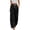 Black, variant on Women Y2K Bow Decor Wide Leg Pants High Waist Drawstring Loose Streetwear Baggy Flowy Palazzo Pants Trendy Casual