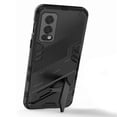 thumbnail image 4 of Full Body Protection Ultra-thin Hard PC + Soft TPU Case with Holder Compatible with OnePlus Nord 2 5G, 4 of 5