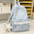 thumbnail image 5 of Lace Print Full Coverage Backpack for Casual Daypack Travel School Bookbag, 5 of 5