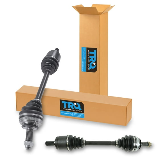 TRQ New Front CV Joint Axle Shaft Assemby Pair Set of 2 for 90-93 Integra CSA72948 Fits select: 1990-1993 ACURA INTEGRA