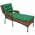 thumbnail image 3 of Coussin Capitonné pour Chaise Longue d'Extérieur en Polyester Filé, 74 Po X 19 Po, Écossais - Avocat, 3 of 4