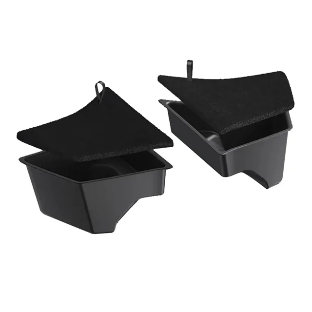 For Tesla Model 3 Highland 2024 Rear Trunk Storage Box Side Storage Bins Packets Organizer Tray Stowing Tidying Accessories