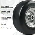 thumbnail image 7 of LotFancy 11x4.00-6" Flat Free Lawn Mower Tire and Wheel, Smooth Tread Tire for Zero Turn Mowers, 7 of 7
