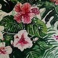 thumbnail image 5 of Awypu Flower Tropical Leaves Home Decorative Waterproof Shower Curtain - Durable and Washable White, 5 of 7