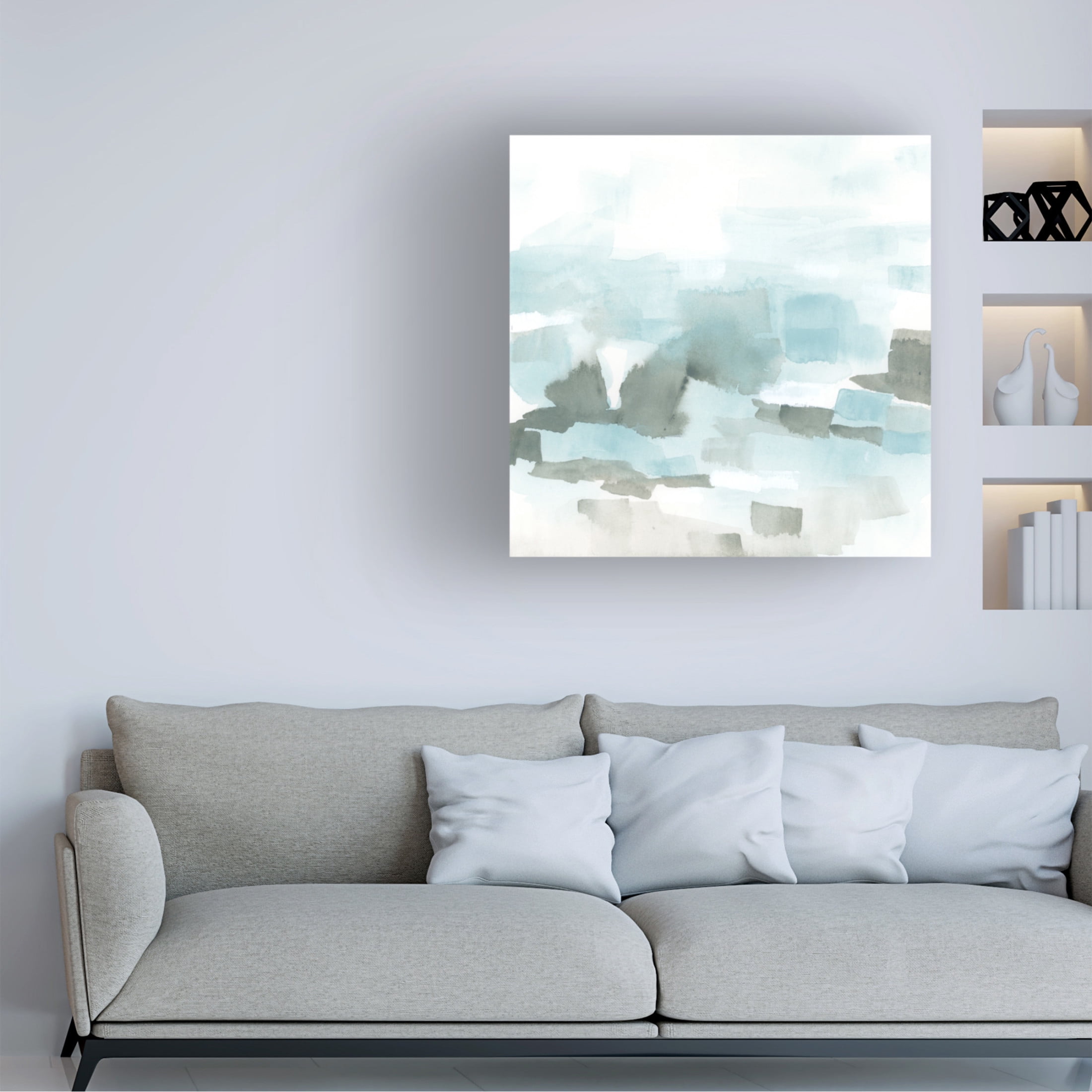 Trademark Fine Art June Erica Vess  Cubist Surf II Canvas Wall Art