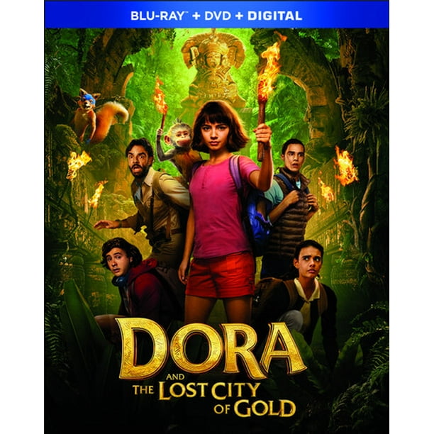 Dora And The Lost City Of Gold Blu Ray Dvd Walmart Com Walmart Com