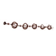 thumbnail image 1 of Decorative Hollow Rotating Metal Hanging Rain Chain for Garden Yard, 1 of 3