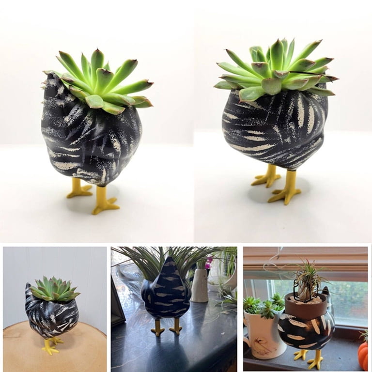 pdqouc Clearance Small Chicken Butt Planter Planter Cactus Planter Unique  Plant Pot Funny Planter Farm Planter Chicken Gift Farmhouse Decorations -  Walmart.com