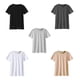 thumbnail image 5 of Paquete Playeras Cuello Redondo 5 Pz Algodón Premium Suave, 5 of 5
