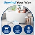 thumbnail image 3 of SERENE LIFE PHSPAMT22 BUBBLE BATH MAT BODY SPA MASSAGE, 3 of 7
