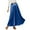 Blue, variant on Aofany Maxi Skirt for Women Stain Comfy Tie Elastic High Waisted Skirts Vacation A-Line Flowy Swing Long Skirts