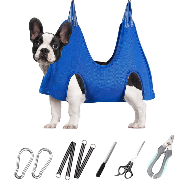 Hamaca de Aseo para Mascotas ATESON para Perros y Gatos Pequeños + Accesorios
